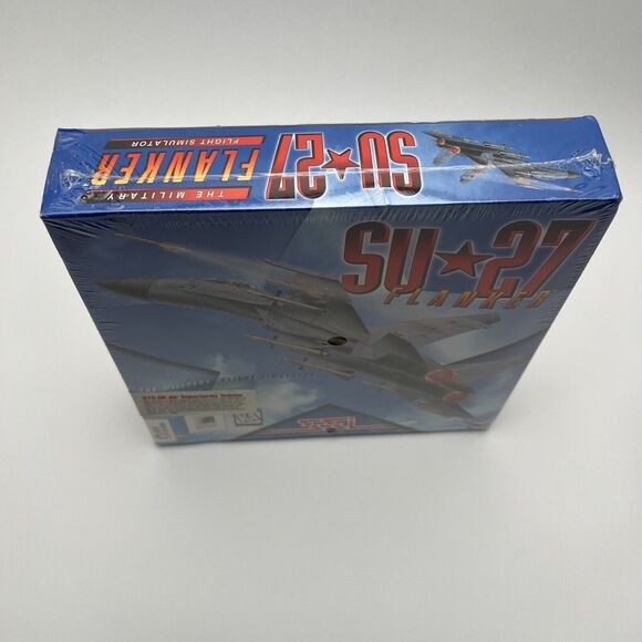 SU-27 Flanker The Military Flight Simulator 1995 Computer Game Sealed Brand New - Picture 7 of 16